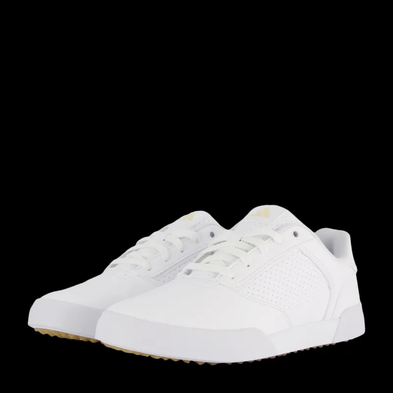 adidas Retrocross Spikeless Golf Shoes Cloud White / Sand Strata / Gum Vit