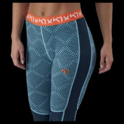Hot Kari Traa Rett Pant Blue Blå
