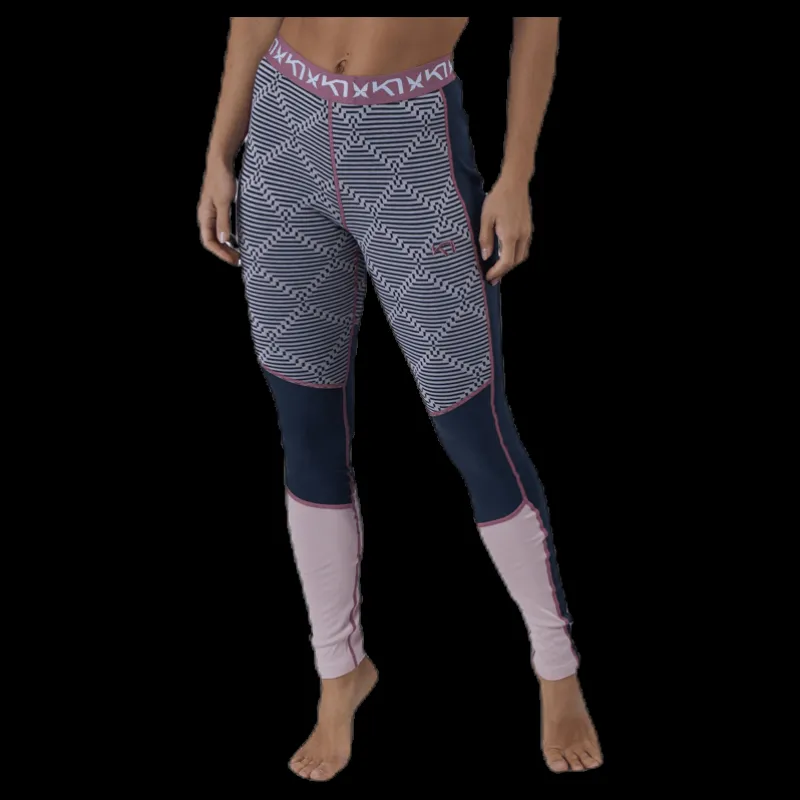 Outlet Kari Traa Rett Pant Blue/Pink Blå och Rosa
