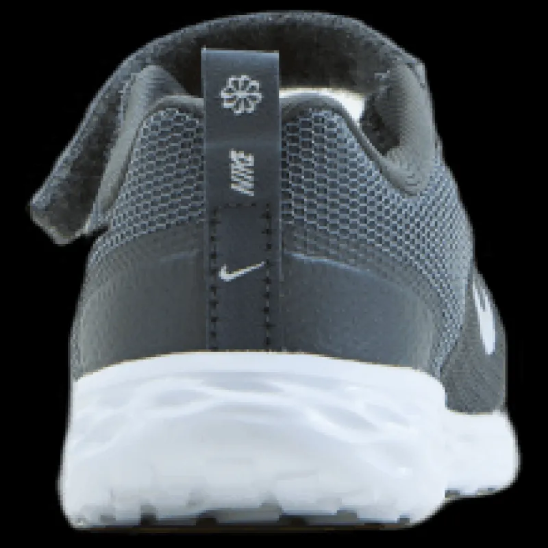 Clearance Nike Revolution 6 Baby/toddler Shoe Iron Grey/white-smoke Grey Svart