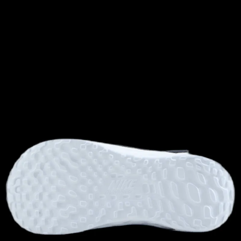 Clearance Nike Revolution 6 Baby/toddler Shoe Iron Grey/white-smoke Grey Svart