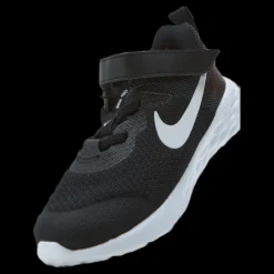 Nike Revolution 6 Baby/Toddler Shoes BLACK/WHITE-DK SMOKE GREY Svart Hot