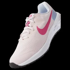 Online Nike Revolution 6 Big Kids' Road Running Shoes PEARL PINK/COSMIC FUCHSIA-COBALT BLISS Rosa