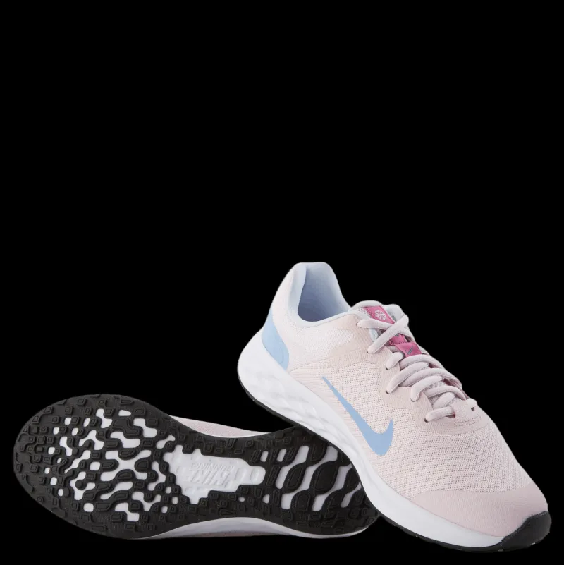Online Nike Revolution 6 Big Kids' Road Running Shoes PEARL PINK/COSMIC FUCHSIA-COBALT BLISS Rosa