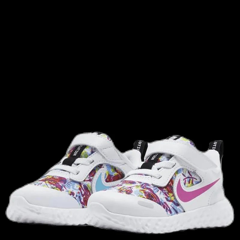 Nike Revolution 5 Fable TD Pink/Blue/White Vit Best