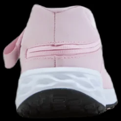 Nike Revolution 6 FlyEase Big Kids' Easy On/Off Road Running Shoes PINK FOAM /BLACK Rosa och Svart Sale