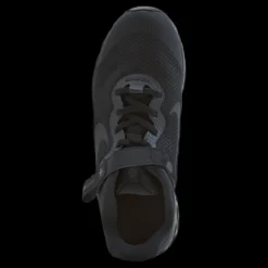 Nike Revolution 6 FlyEase Big Kids' Easy On/Off Road Running Shoes BLACK/BLACK-DK SMOKE GREY Svart Best