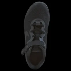 Nike Revolution 6 FlyEase Little Kids' Shoe BLACK/BLACK-DK SMOKE GREY Svart Hot