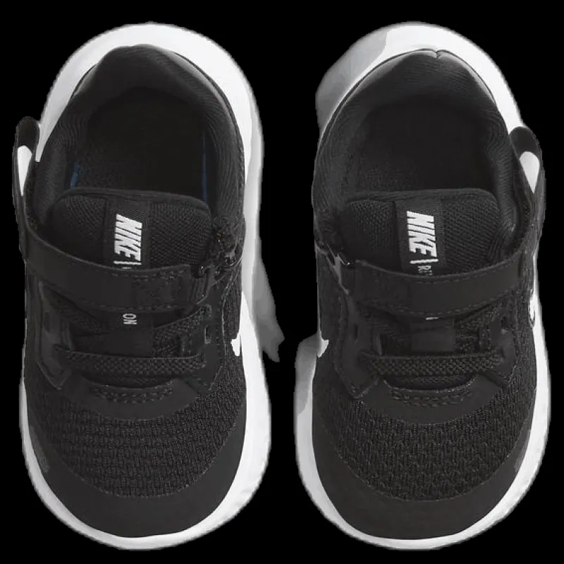 Nike Revolution 5 Flyease Toddler White/Black Svart Best