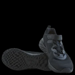 New Nike Revolution 6 Little Kids' Shoes BLACK/BLACK-DK SMOKE GREY Svart