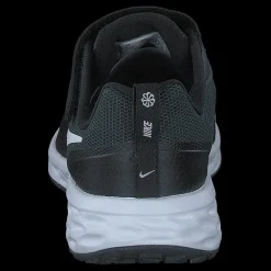 Best Nike Revolution 6 Little Kids' Shoes BLACK/WHITE-DK SMOKE GREY Grå