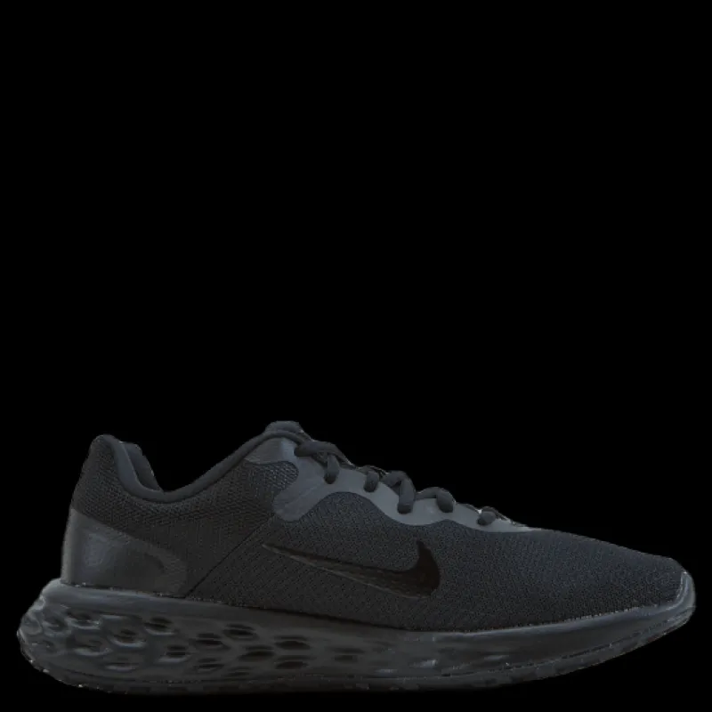 Nike Revolution 6 Next Nature Women's Road Running Shoes BLACK/BLACK-DK SMOKE GREY Svart Discount