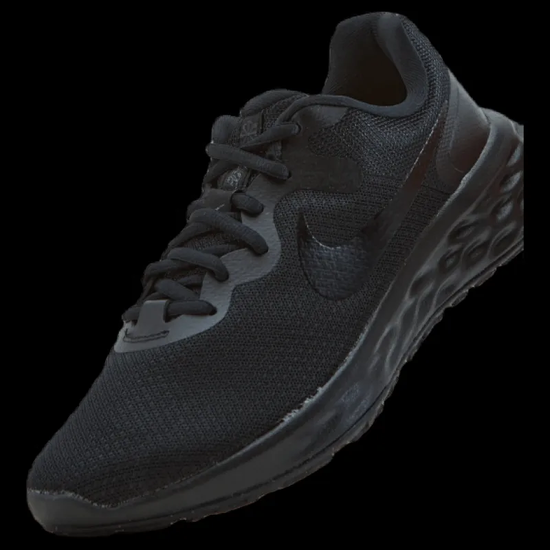 Nike Revolution 6 Next Nature Women's Road Running Shoes BLACK/BLACK-DK SMOKE GREY Svart Discount