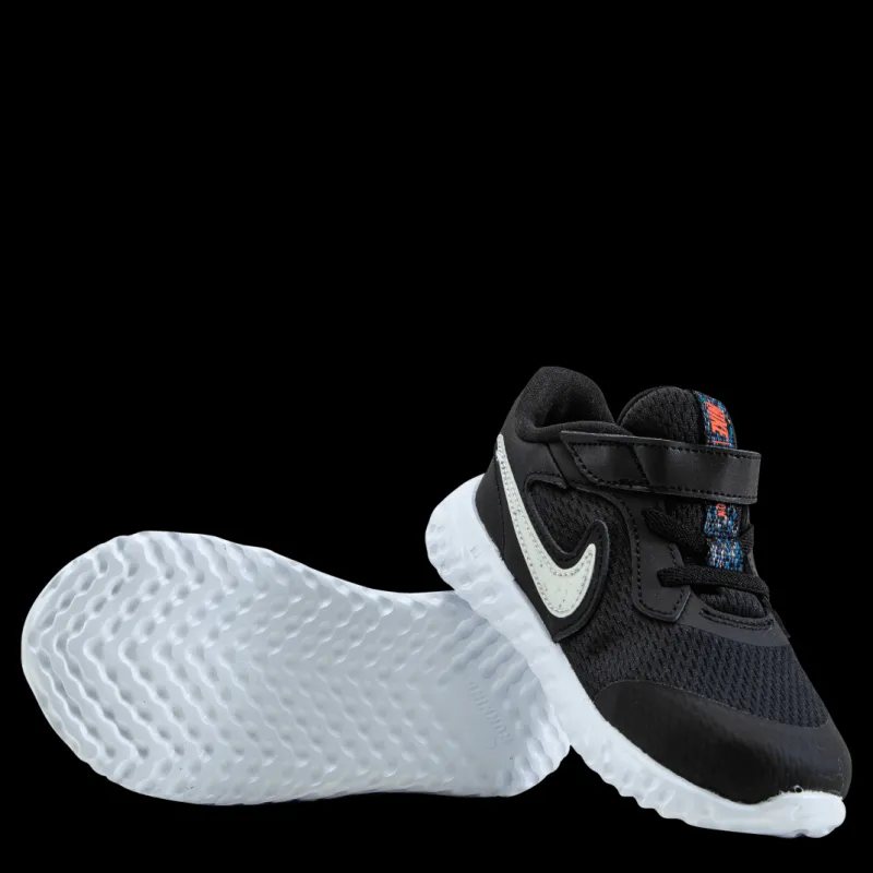 Online Nike Revolution 5 Recycled Toddler White/Black Svart