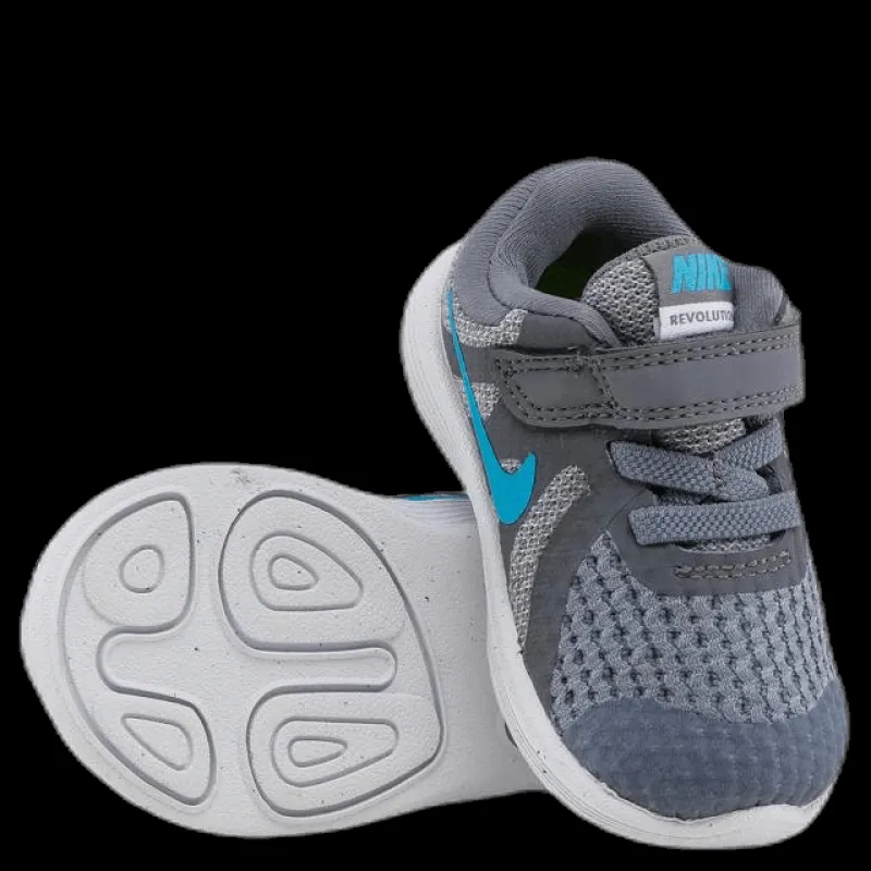 Nike Revolution 4 TD Blue/Grey Grå Clearance