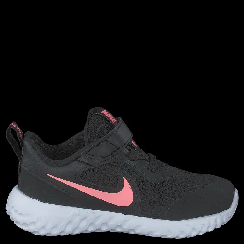 Nike Revolution 5 (tdv) Black/sunset Pulse Svart Clearance