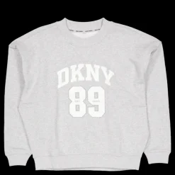 Sale DKNY Sport Rhstn Lg Crew Nk Po Pgh/eggnog Vit