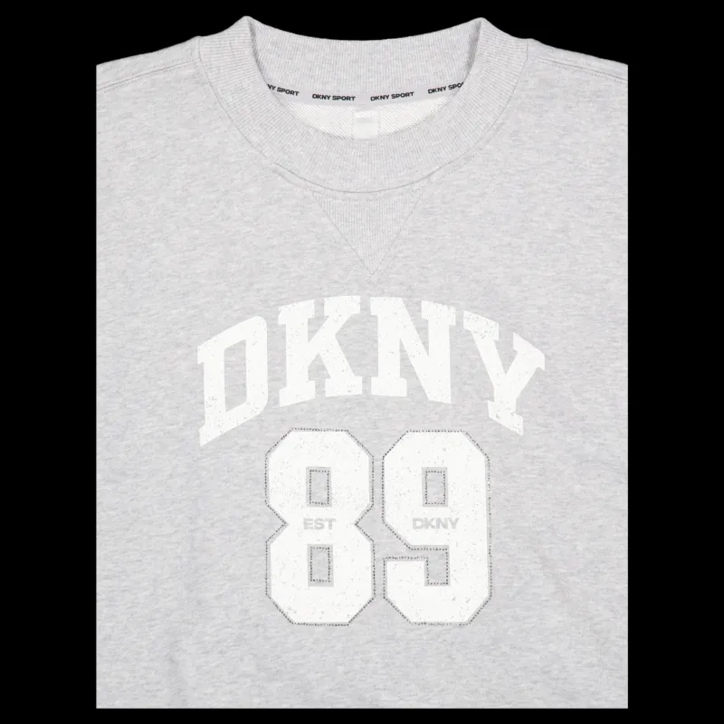 Sale DKNY Sport Rhstn Lg Crew Nk Po Pgh/eggnog Vit