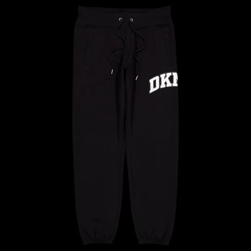 New DKNY Sport Rhstn Lg Rlxd Fit Jo Black/eggnog Svart
