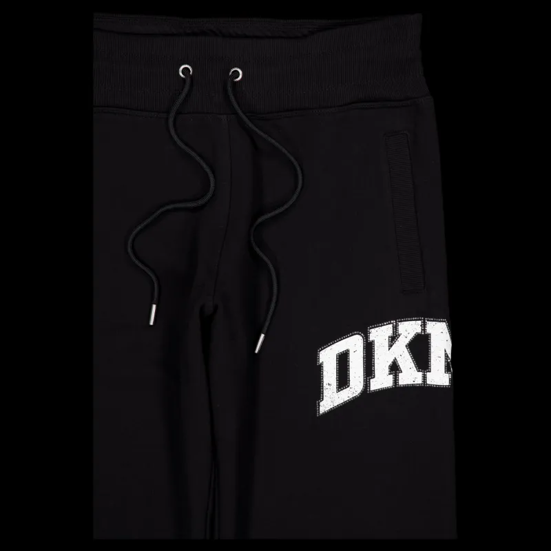 New DKNY Sport Rhstn Lg Rlxd Fit Jo Black/eggnog Svart