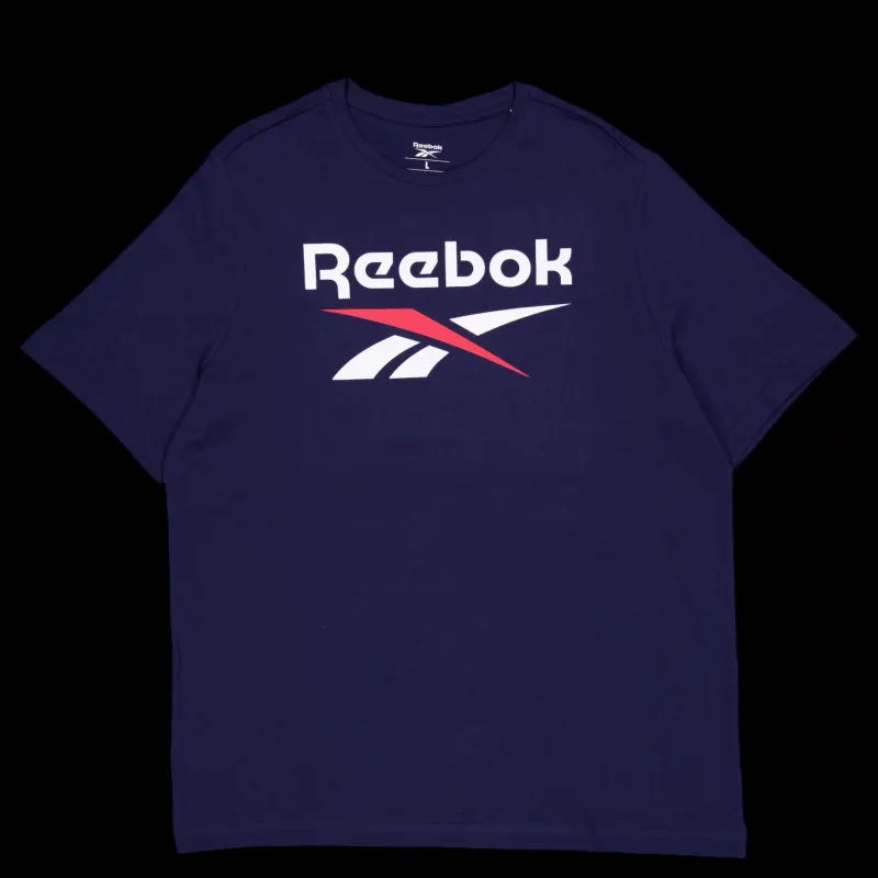 Reebok Ri Big Stacked Logo Vecnav Blå Outlet