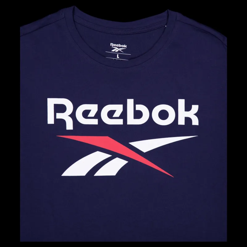 Reebok Ri Big Stacked Logo Vecnav Blå Outlet