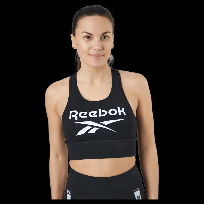 Reebok Ri Bl Cotton Bralette Black Svart