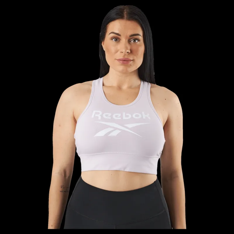 Reebok Ri Bl Cotton Bralette Quaglw Ljus Violett Sale