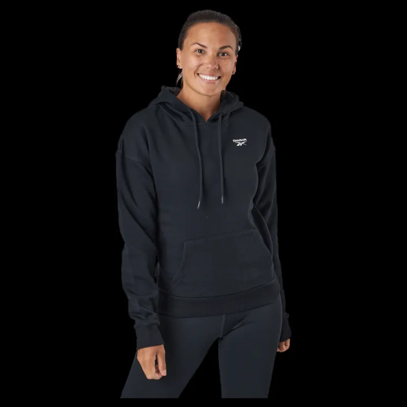 Reebok Ri Fleece Hoody Black Blå Outlet