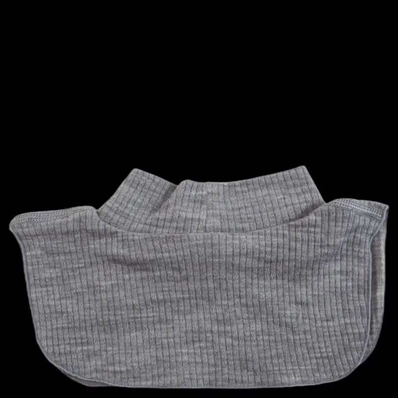 Outlet Lindberg Rib Baby Neck Warmer Greymelange Grå