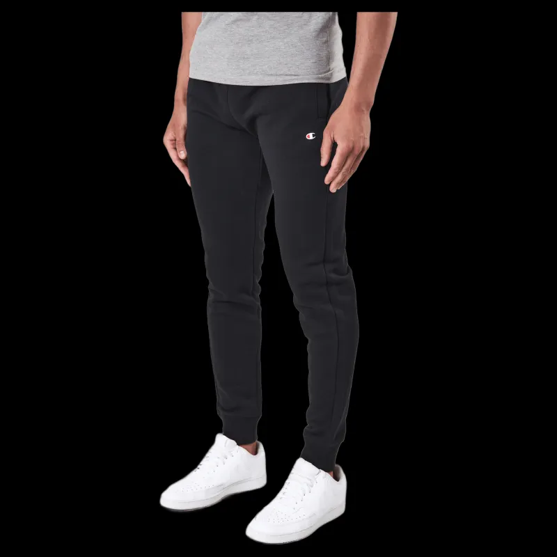 New Champion Rib Cuff Pants Black Beauty Svart