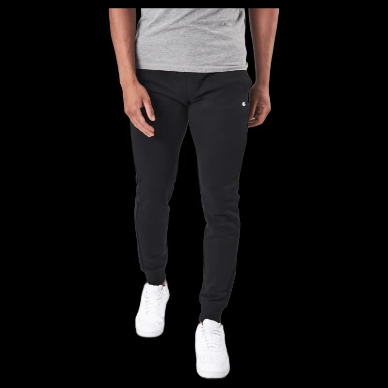 New Champion Rib Cuff Pants Black Beauty Svart