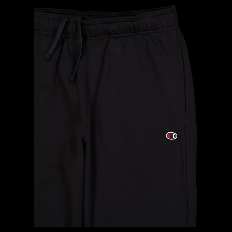 Champion Rib Cuff Pants Black Beauty Svart Hot