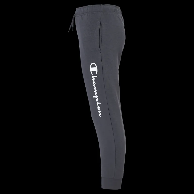 Champion Rib Cuff Pants Blackened Pearl Svart New