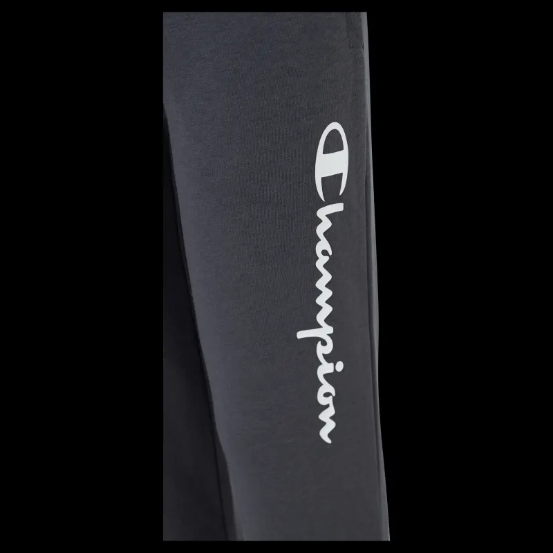 Champion Rib Cuff Pants Blackened Pearl Svart New