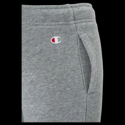 Hot Champion Rib Cuff Pants Gray Melange Light Grå