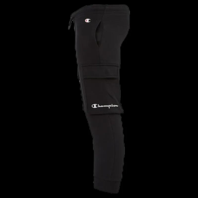 Outlet Champion Rib Cuff Pants Junior Black Svart