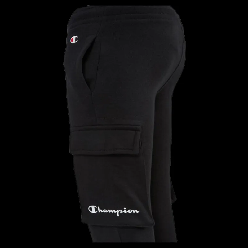 Outlet Champion Rib Cuff Pants Junior Black Svart
