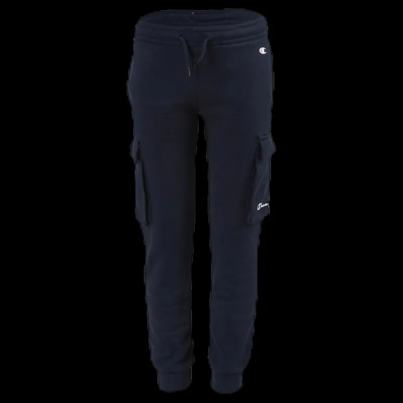 Champion Rib Cuff Pants Junior Blue Blå