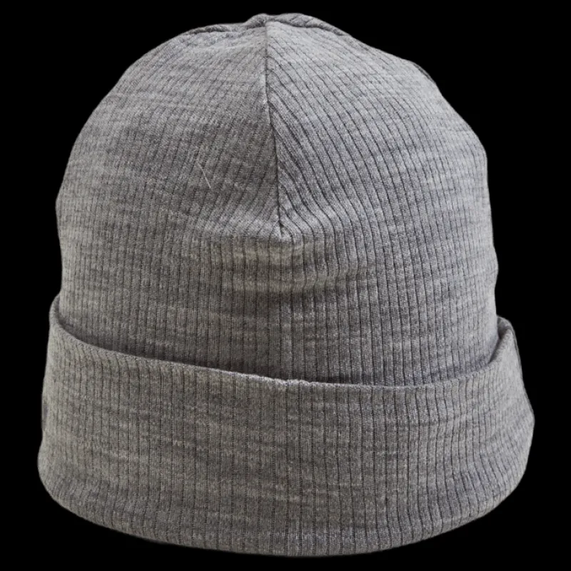 Lindberg Rib Merino Hat Greymelange Grå Outlet