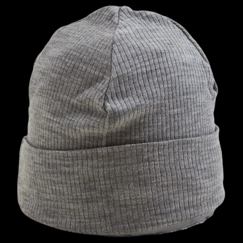 Lindberg Rib Merino Hat Greymelange Grå Outlet