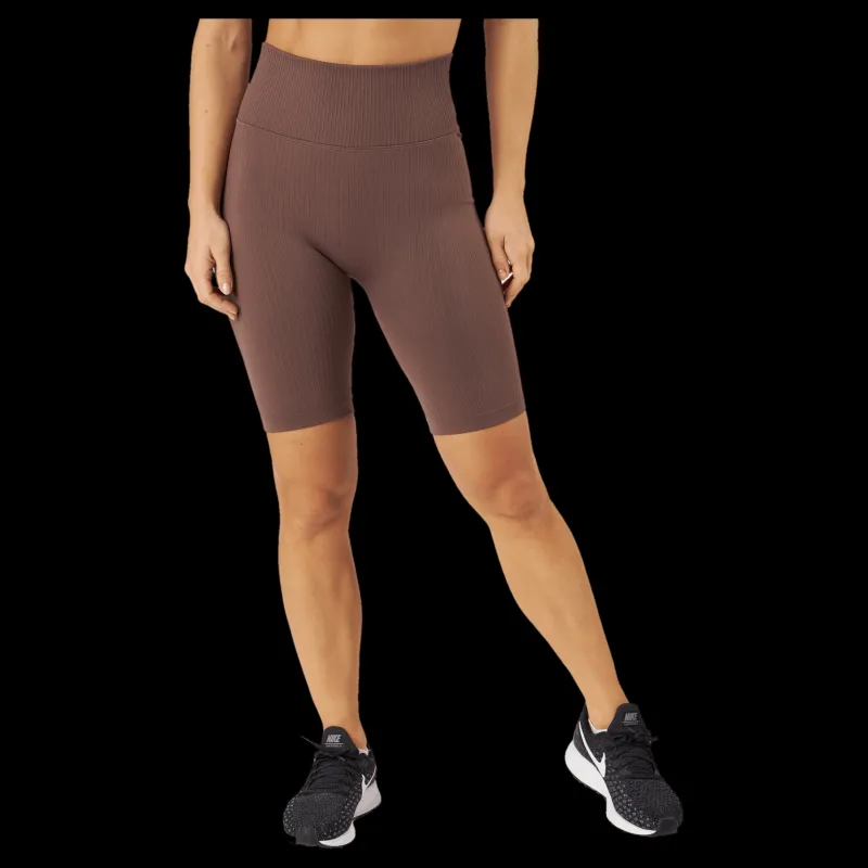 BLACC Rib Seamless Bikers 2.0 Taupe Brun New