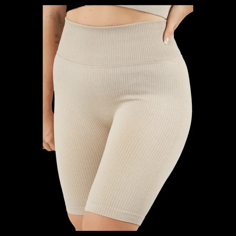 BLACC Rib Seamless Bikers Mushroom Vit Discount