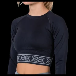 Online Better Bodies Rib Seamless LS Black Svart