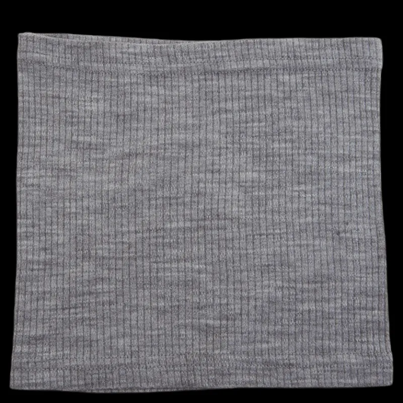 Clearance Lindberg Rib Sport Neck Warmer Junior Greymelange Grå