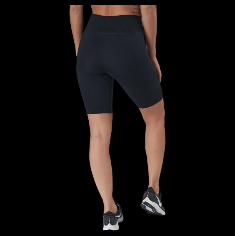 ICANIWILL Ribbed Define Seamless Biker S Black Svart