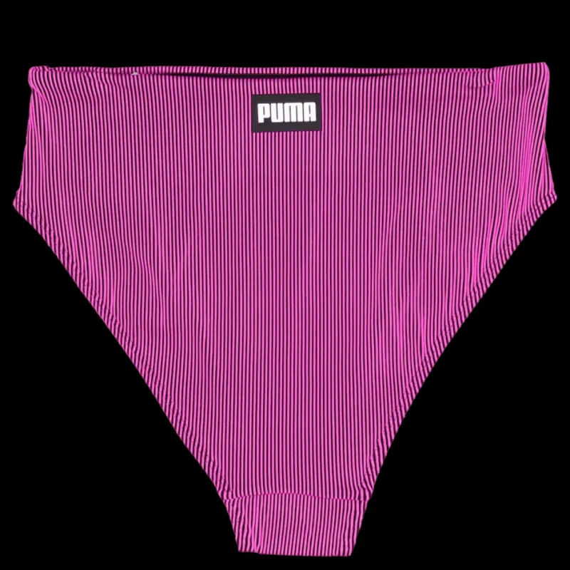 Puma Ribbed High Waist Pink/black Rosa och Svart Best