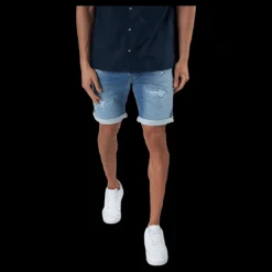 Hot Jack & Jones Rick Con Shorts Ge 009 I.K Blue Blå