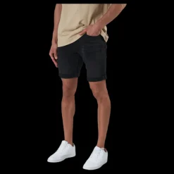 Sale Jack & Jones Rick Con Shorts Ge 010 I.K Black Svart