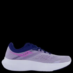 Best Saucony Ride 16 Mauve/indigo Blå